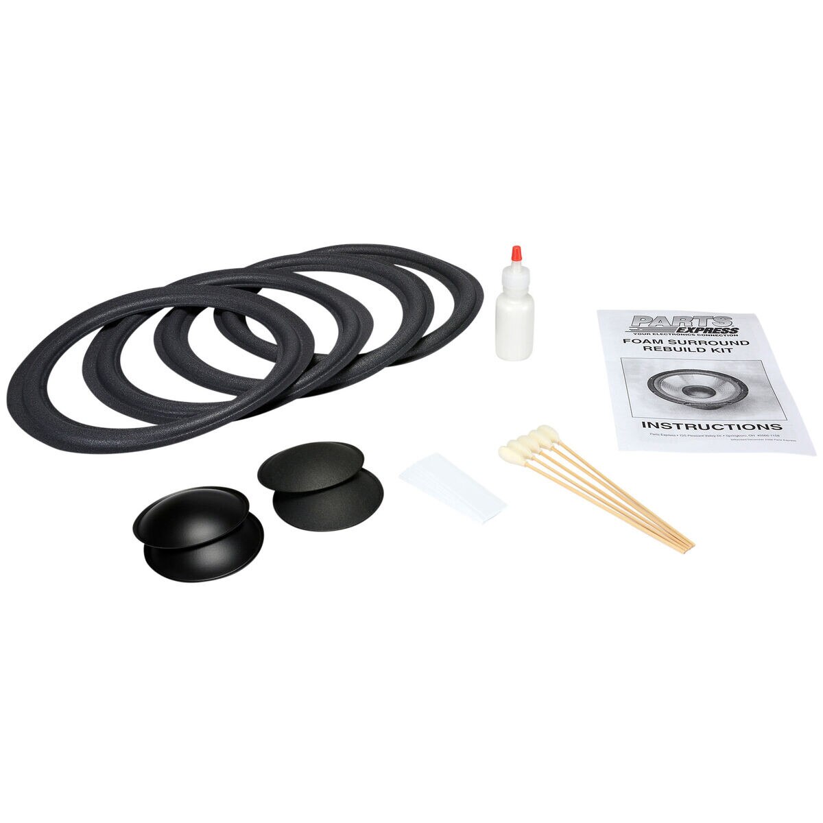 Speaker Surround ReFoam Repair Kit For 10" Speaker